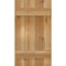 Ekena Millwork Joined Board-n-Batten Shutters, Rough Sawn Western Red Cedar, 16 1/8W x 29H, PR RBJ06S16X029RWR - alternate 5